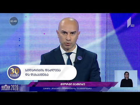 შეცვალე საქართველო - დებატები საზოგადოებრივ მაუწყებელზე (სრული)