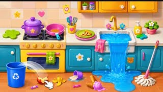 Cleaning games for girls 🧴🧽🫣 screenshot 1