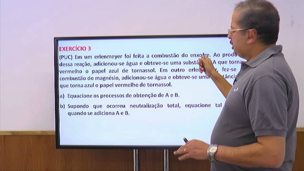 Química - Bases e neutralização - Ph e POH - Isomeria óptica enem descomplica 2019
