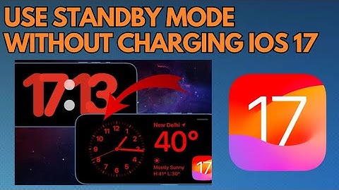 How to Use Standby Mode Without Charging iOS 17 (2023) | Standby Mode iPhone