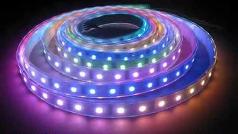 Arduino Controllable LPD8806 LED Strip Light.avi