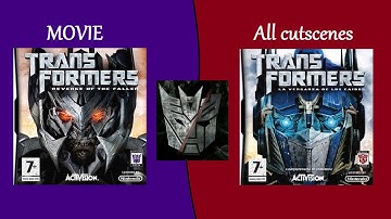 🤖🎬 Transformers: ROTF NDS Games All cutscenes (Autobots/Decepticons)