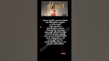 Thumbnail of Monica song lyrics #Coolie #Rajinikanth #poojahegde #anirudhravichander #Sublahshini