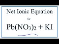 Net Ionic Equations and Reactions