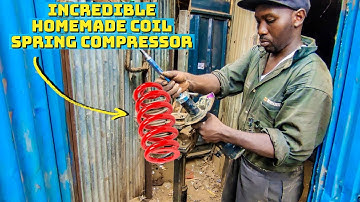 Homemade Coil Spring Compressor for Suspension Work