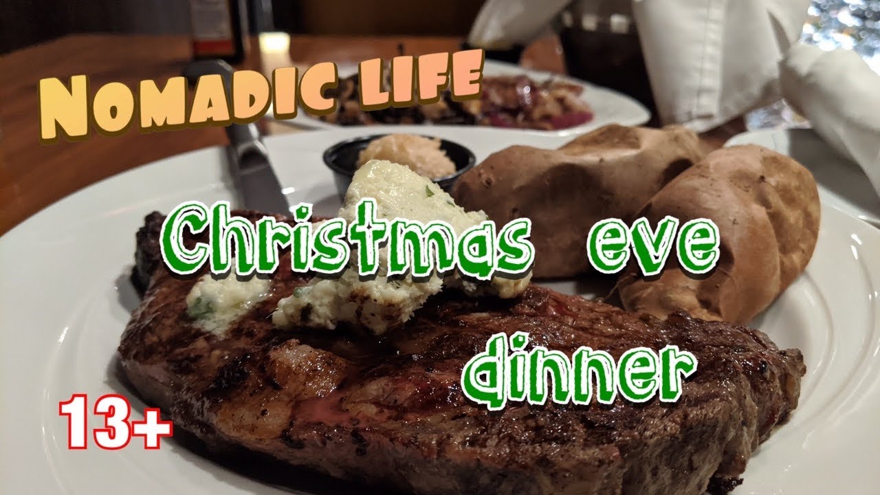 Christmas Eve dinner metropolis Illinois . Nomadic life YouTube