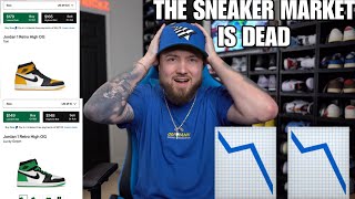 THE SNEAKER MARKET IS OFFICIALLY DEAD AND IT MAY NEVER BE BACK! HERE’S THE REASONS WHY!
