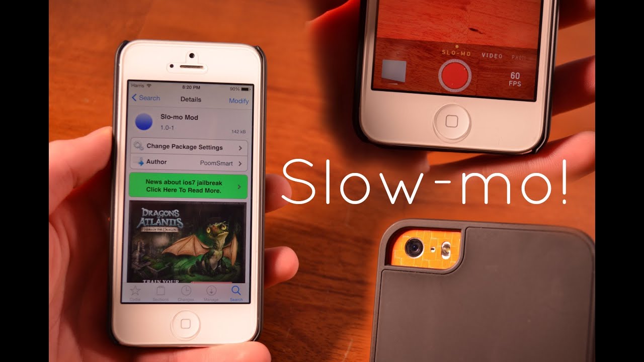 How to record SlowMotion Video on iPhone 5, iPad Mini