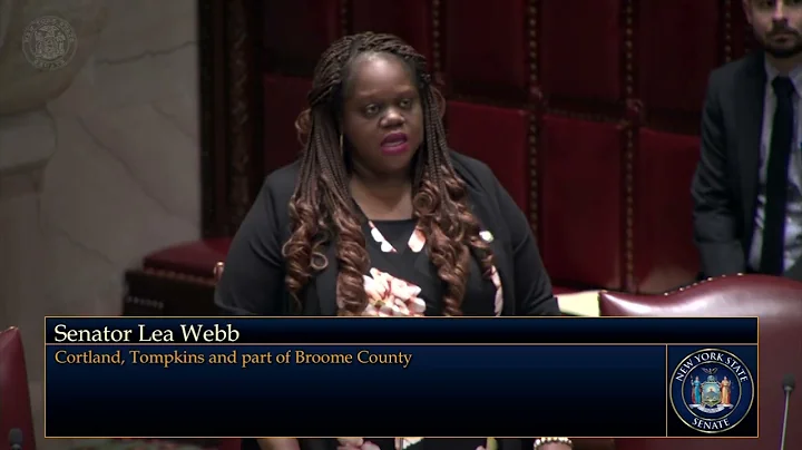 Senator Webb Explains Her Vote (S2279 excludes certain food donations from sales tax)