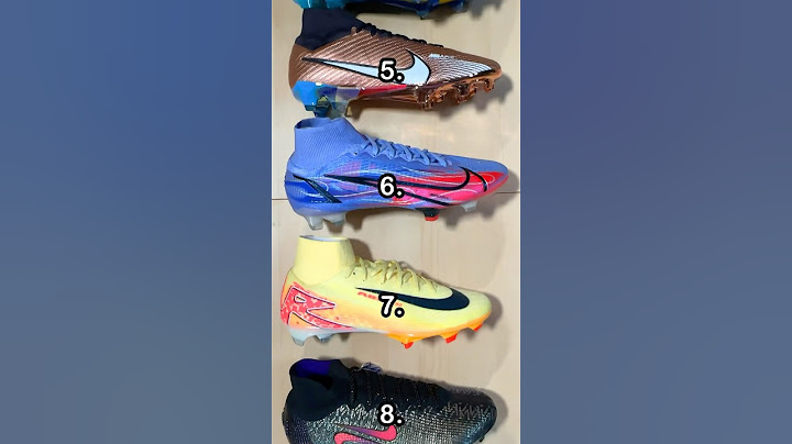 Ranking Every Mbappe Boot! 🔥👀 #footballboots #soccercleats #cleats #mbappe #nikefootball