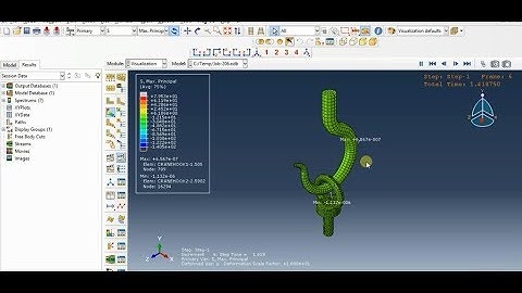 Abaqus Tutorial Videos -  Non-Linear Contact Analysis of Crane Hook in Abaqus 6.14