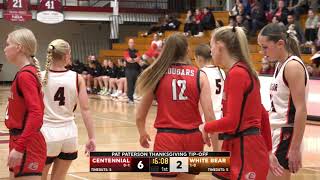 High School Girls Basketball: Centennial vs. White Bear Lake