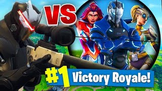 The SUPER VILLAIN CHALLENGE In Fortnite Battle Royale!