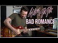 Bad romance  lady gaga  sebastian lindqvist guitar cover rock version