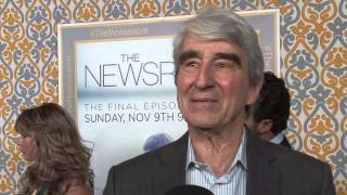 The Newsroom Final Season: Sam Waterston Exclusive Premiere Interview | ScreenSlam