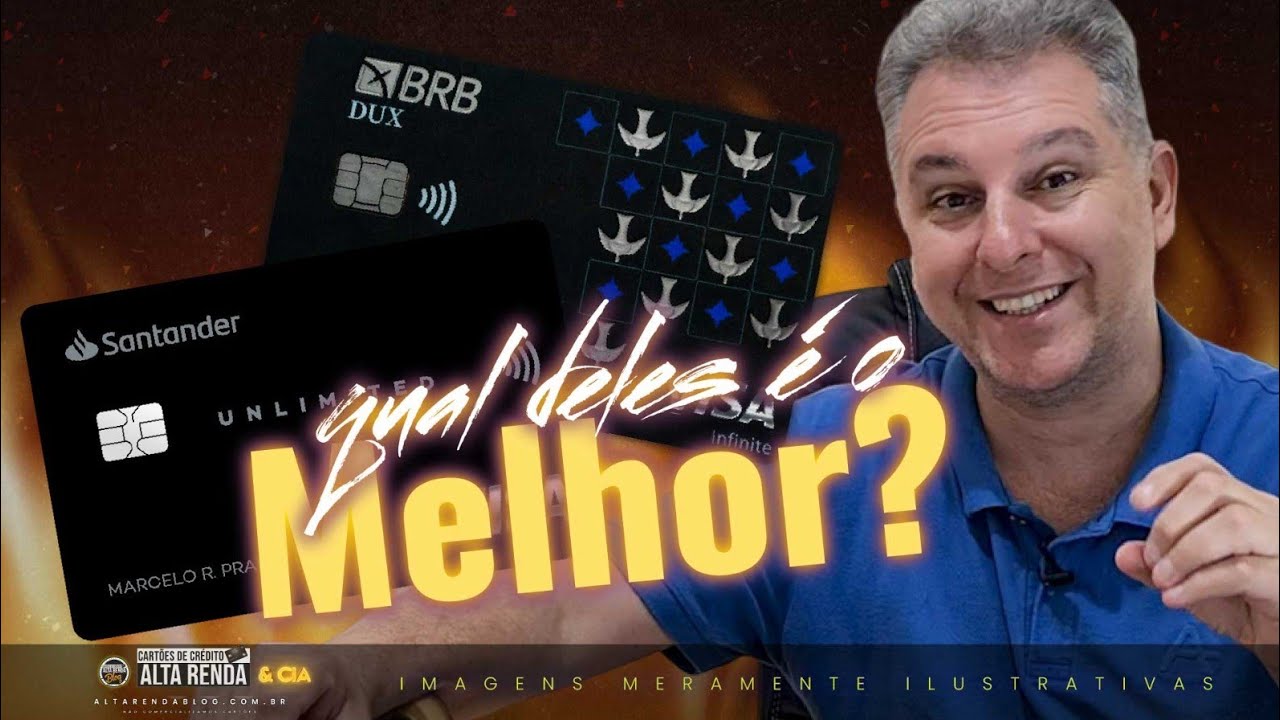 💳BRB VISA INFINITE DUX OU SANTANDER UNLIMITED VISA INFINITE? NESTE DUELO DE GIGANTES. QUEM VENCE?
