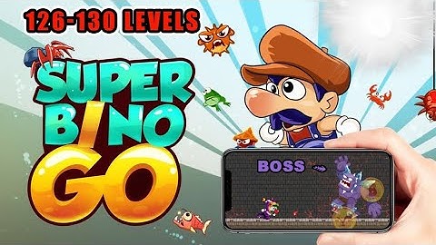 Super Bino Go - Levels 126-130+BOSS         [2k 60fps]