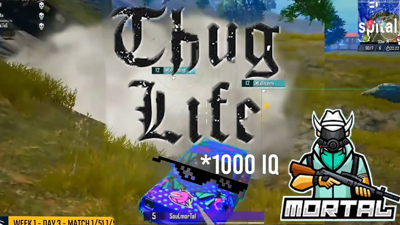 Why SOUL MORTAL is Legend ? 1000 IQ | PMPL South Asia Clutch | THUG LIFE
