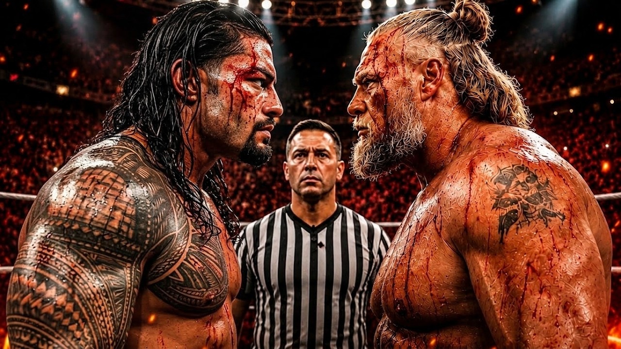 WWE 2K26 - Roman Reigns vs. Brock Lesnar on WWE | WWE Monday Night