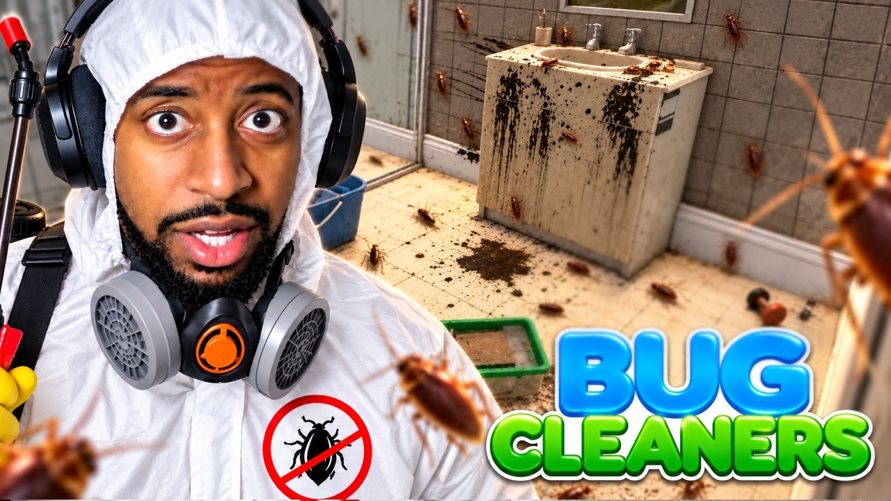 JOHN BECOMES THE WORST EXTERMINATOR FOR A DAY | Bug Cleaners