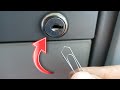 How To Open a SAFE LOCK With a Paper Clip in The Office