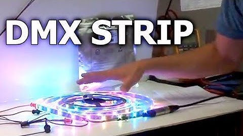 DMX LED Strip RGB Pixel Controlled SIRS-E