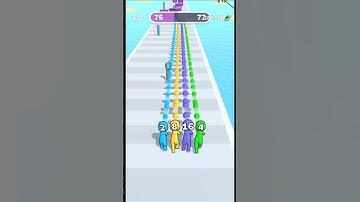 Merge Grabber |Level 76| Noob vs Hacker vs Pro! 🤯 Insane Merges! 🚀 #MergeGrabber #Shorts #Trending