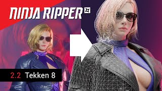 Ninja Ripper 2.2 | How to rip 3D models and textures from Tekken 8