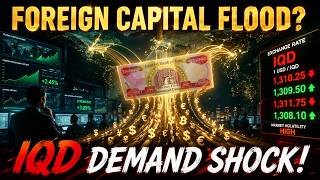 🚨 IQD EXCHANGE RATE SHOCK:FOREIGN CAPITAL FLOOD SIGNALS MAJOR DINAR DEMAND SHIFT||DINAR UPDATE HUB