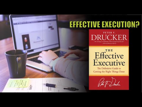 The Effective Executive: