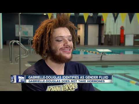 Gender fluid diver gets support from teammates at John Carroll University