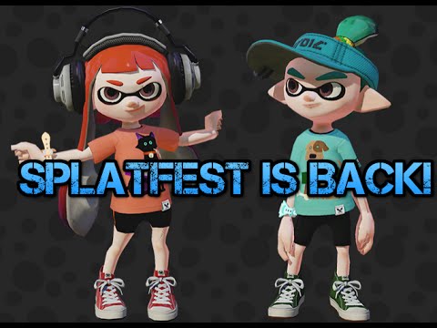 Splatoon! Splatfest Is BACK!!! 6/25/15 (Nintendo wiiU)