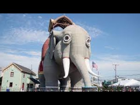 We Climbed  Inside an Elephant! Lucy the Elephant! Margate City, NJ. (August road trip to NY & NJ!)