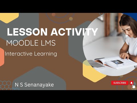 How to set up a lesson activity in Moodle