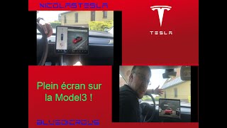 Comment utiliser le plein écran sur la Tesla Model3