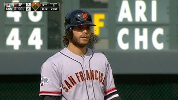 SF@COL: Crawford ropes two-run double to center