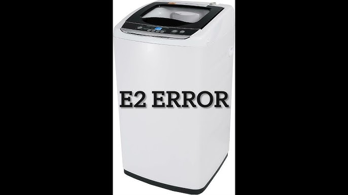 E1 Error Black & Decker Portable Washer 