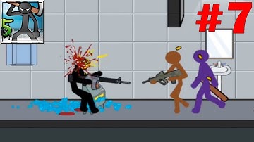 Anger of stick 5 : zombie Walkthrough Part 7 (by J-PARK) / Android Gameplay HD