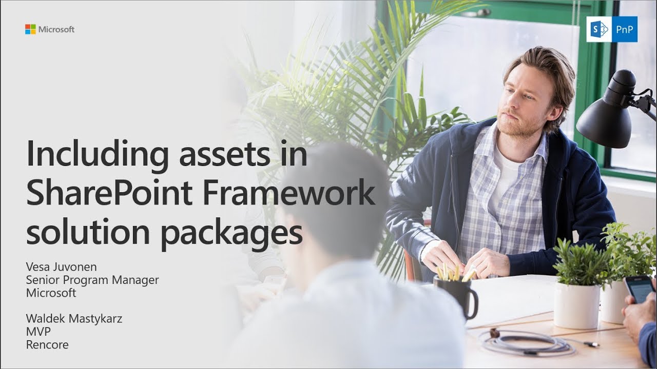 PnP Webcast - Including assets in SharePoint Framework solution packages - YouTube