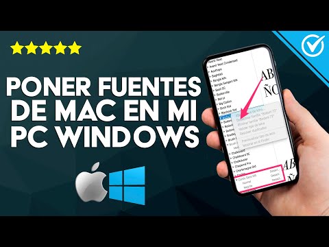 Video: ¿Funcionan las fuentes de Mac en PC?