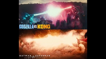 Godzilla vs. Mechagodzilla and Superman vs. Doomsday - Side by Side Comparison