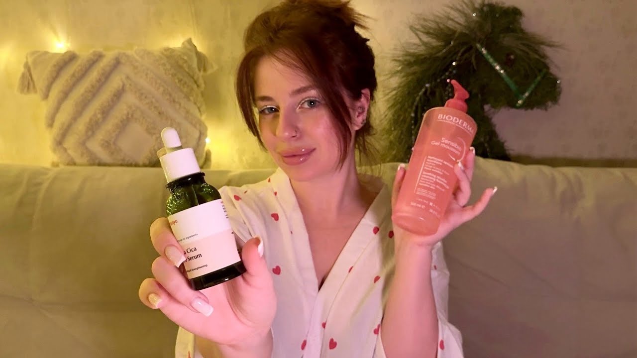 АСМР - болталка 💫 Мой уход за кожей | Relaxing ASMR для сна ✨