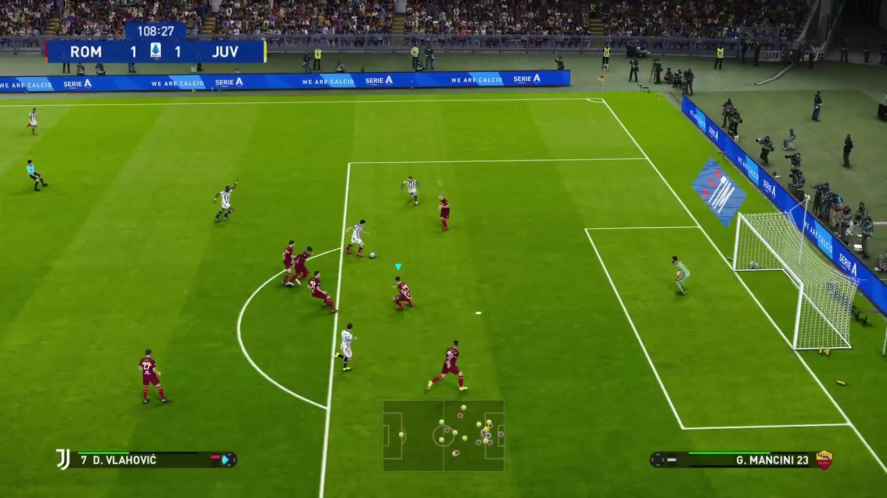 As Roma vs Juventus Turin PS5 Gameplay - YouTube