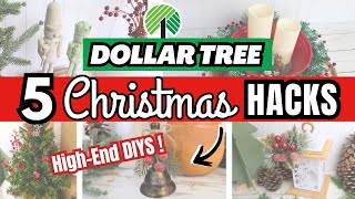 Transform Your Christmas Decor with Dollar Tree Hacks