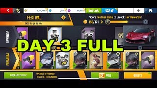 Asphalt 8, ferrari sf90 stradale, day 3 full festival check out