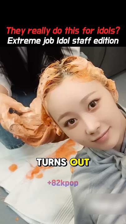 The extreme job behind every Kpop idol #kpop #kpopidol #kpopedit #shorts