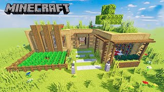 How to Build a Stylish House in MINECRAFT / Started House in MINECRAFT