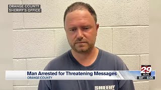 Orange man faces 8 charges after threatening calls, drug arrest
