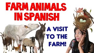 Learn the Names of  Animals in Spanish. Come to the Farm with Me. Learn with fun! screenshot 1