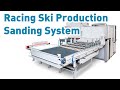 Complex sanding system for ski production by kundig